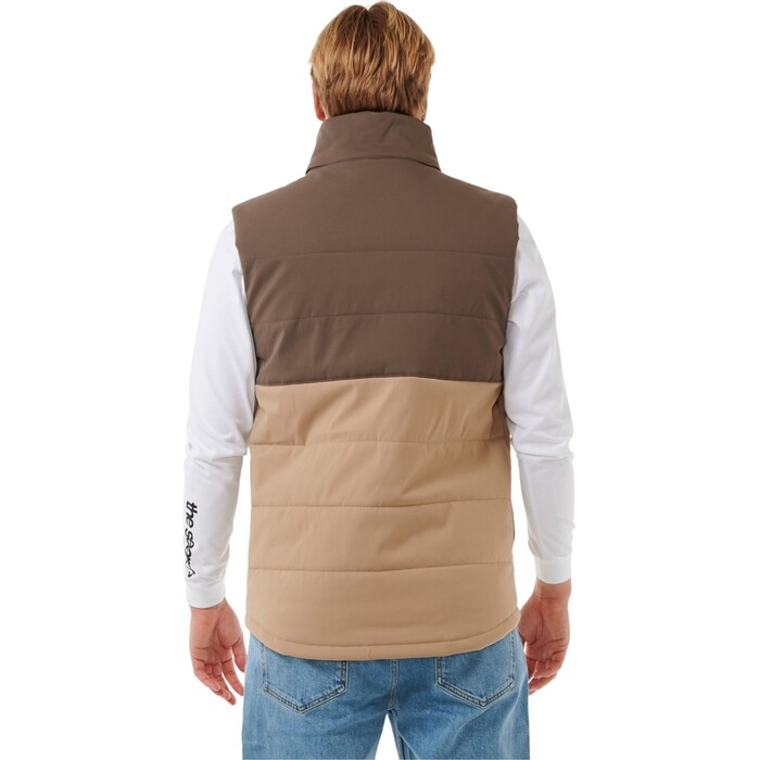 2024 Rip Curl Mens Anti Series Ridge Vest 01CMJA - Rock